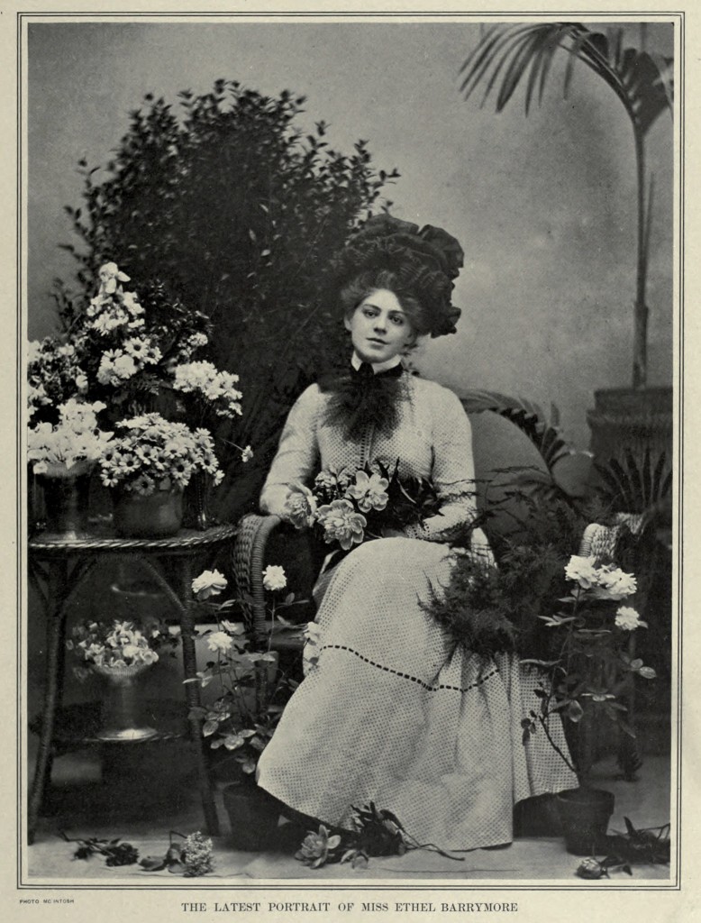 Ethel Barrymore Portrait 1901
