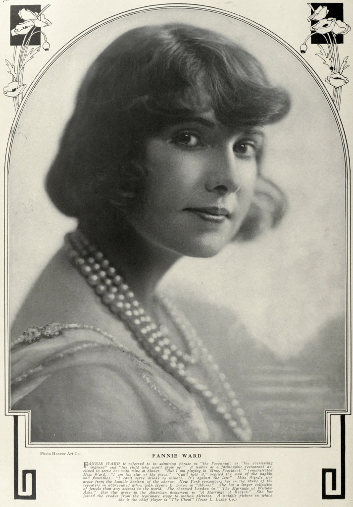 Fanny Ward Portrait circa 1916
