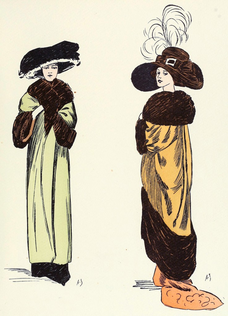 French Fashion Illustration By A Jungbluth 1910