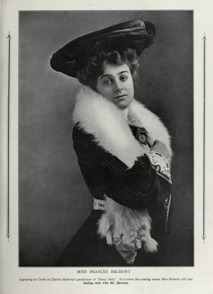 Frances Belmont Portrait circa 1904