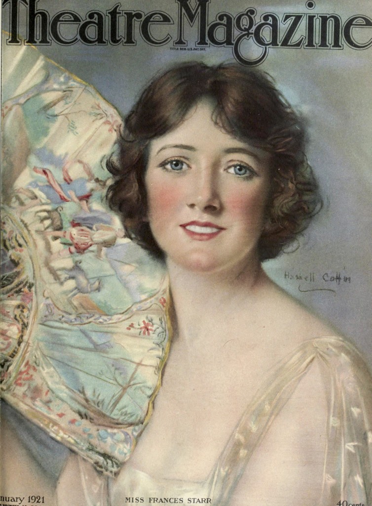 Frances Starr - Theater Magazine Cover Portrait circa 1921