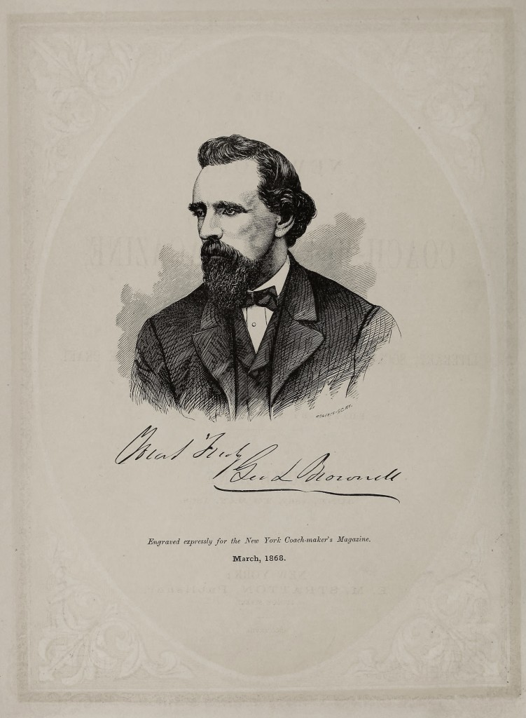 George L Brownell Portrait circa 1868