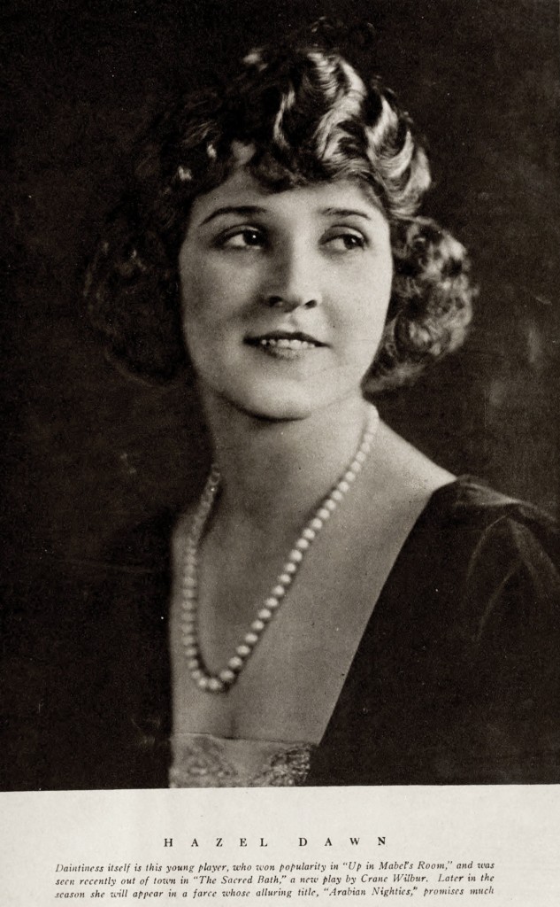 Hazel Dawn Portrait circa 1920