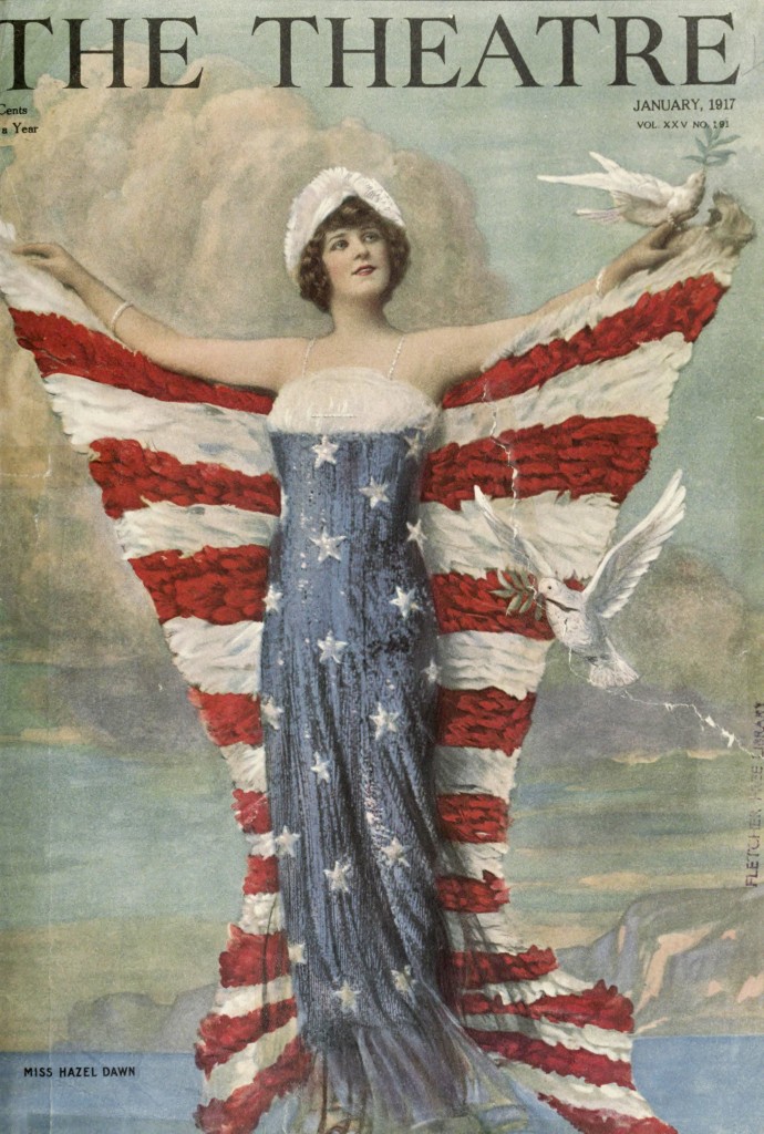 Hazel Dawn - Theater Magazine Cover Portrait 1917