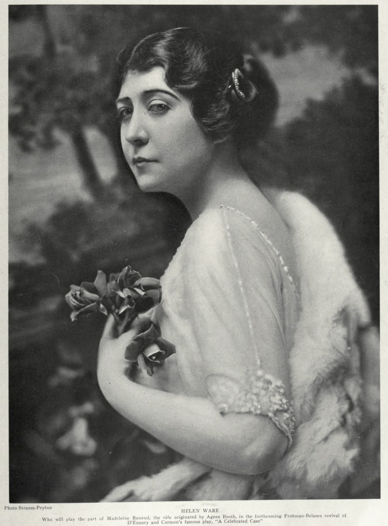 Helen Ware Portrait circa 1915