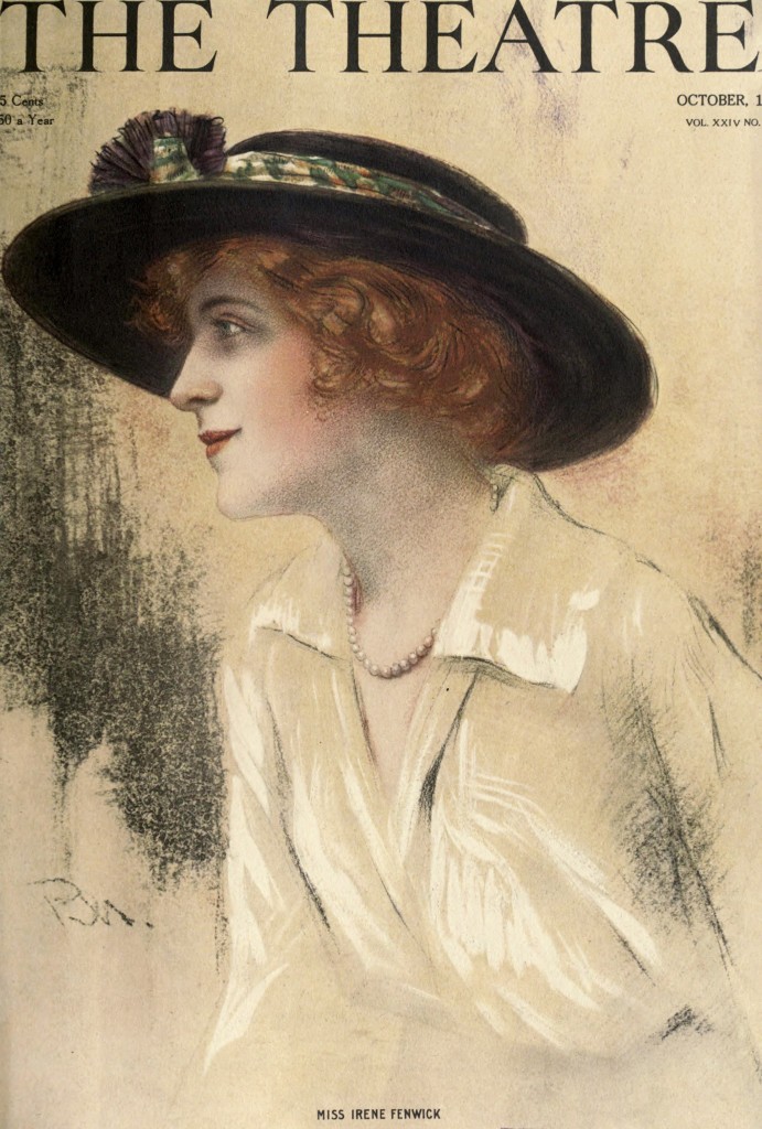 Irene Fenwick - Theater Magazine Cover Portrait 1916