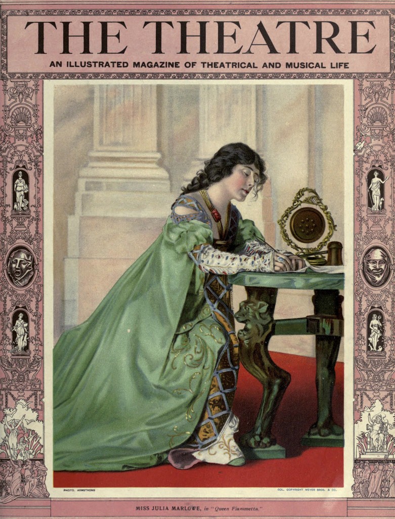 Julie Marlowe - Theater Magazine Cover Portrait 1902