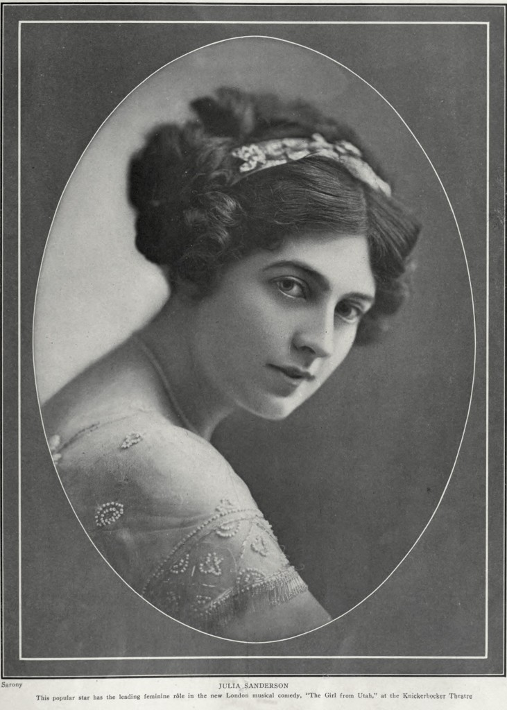 Julie Sanderson Portrait circa 1914