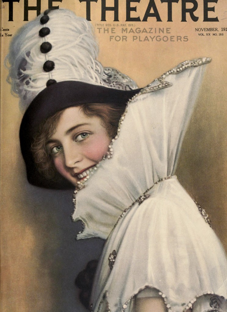 Julie Sanderson - Theater Magazine Cover Portrait 1914
