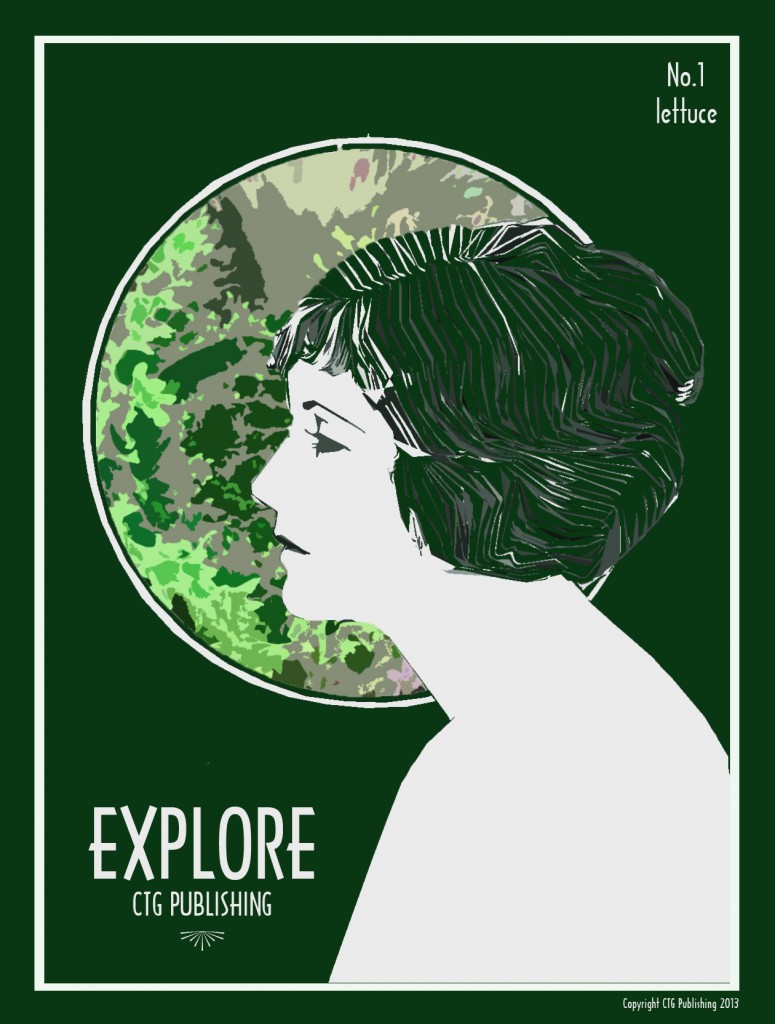 Green Lettuce - Explore Print No.1 by CTG Publishing
