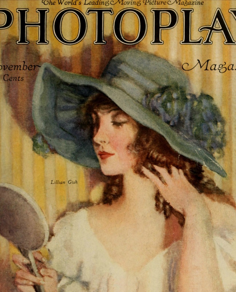 Lillian Gish Photoplay Magazine Cover Portrait 1919