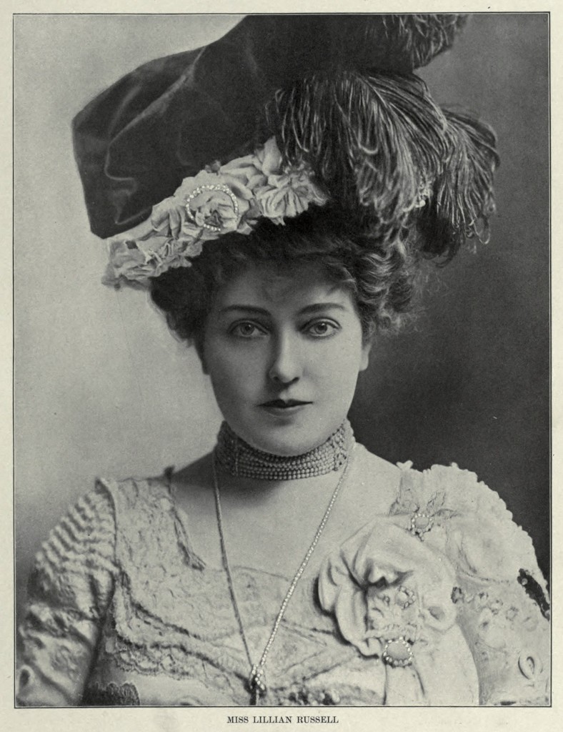 Lillian Russell Portrait circa 1901