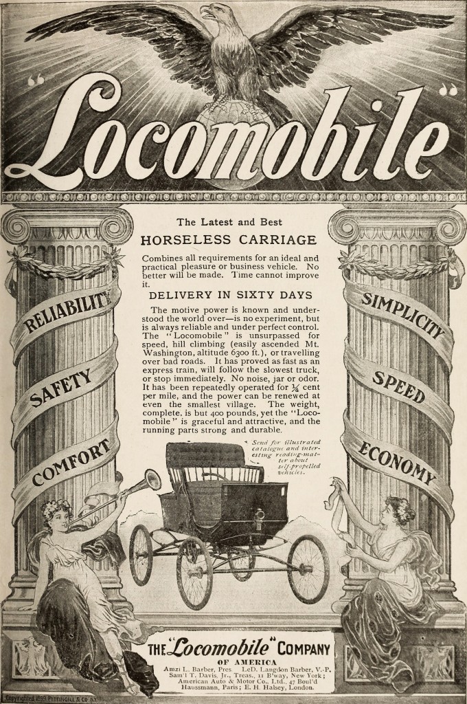 Locomobile Ad circa 1900