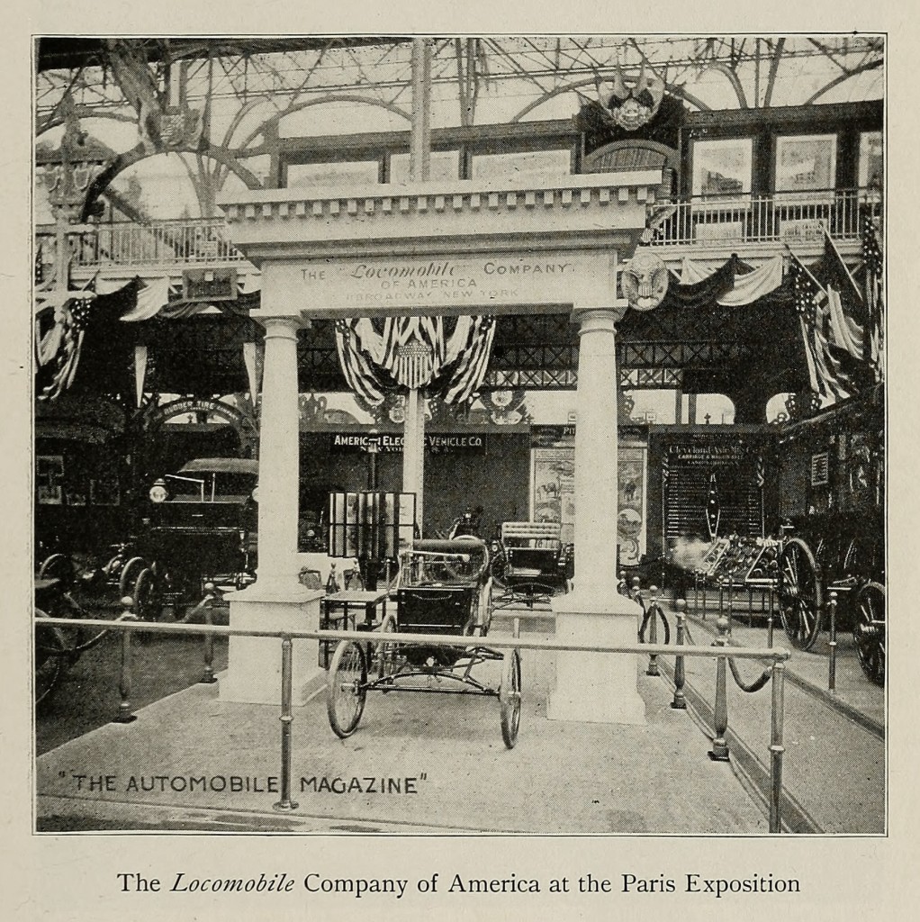 Locomobile at the Paris Exposition of 1900 from Automobile Magazine