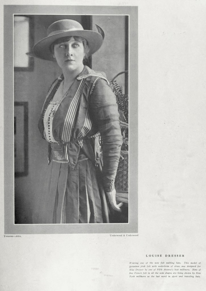 Louise Dresser Portrait circa 1915