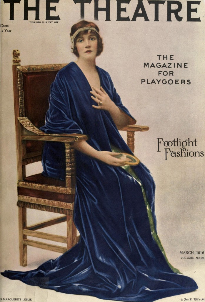 Marguerite Leslie - Theater Magazine Cover Portrait circa 1916