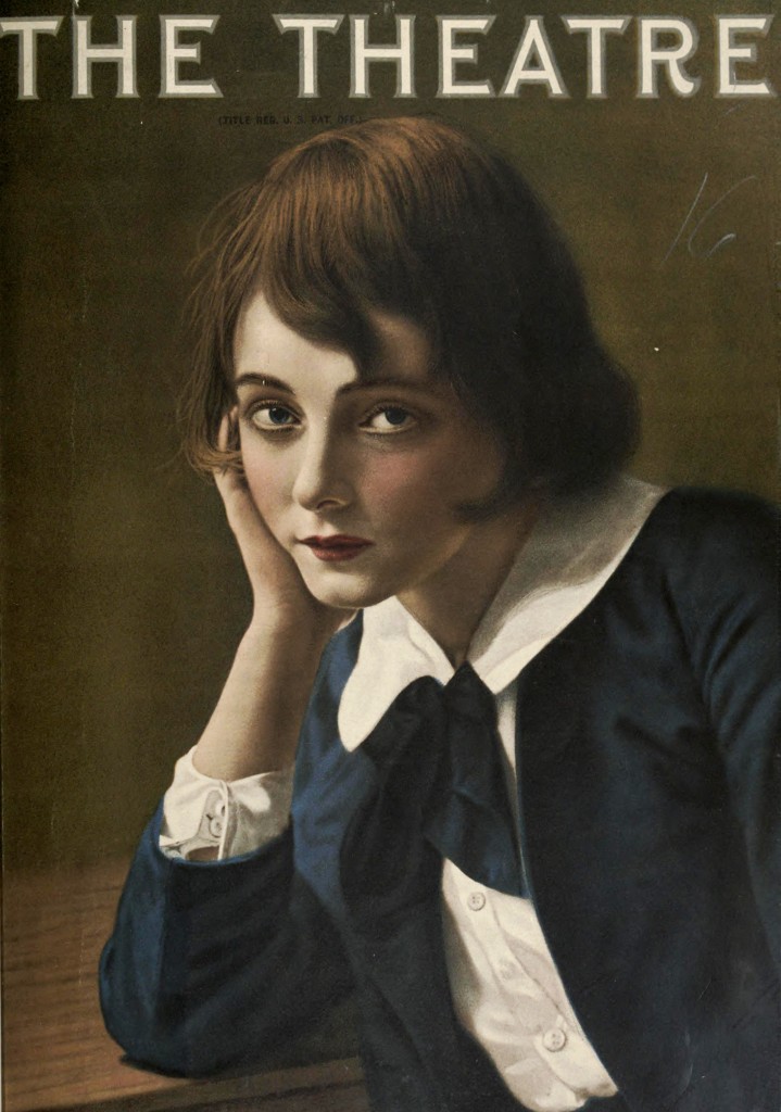 Marie Doro - Theater Magazine Cover Portrait circa 1912 - In Oliver Twist