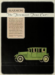 Marmon 34 Car Advertisement 1922