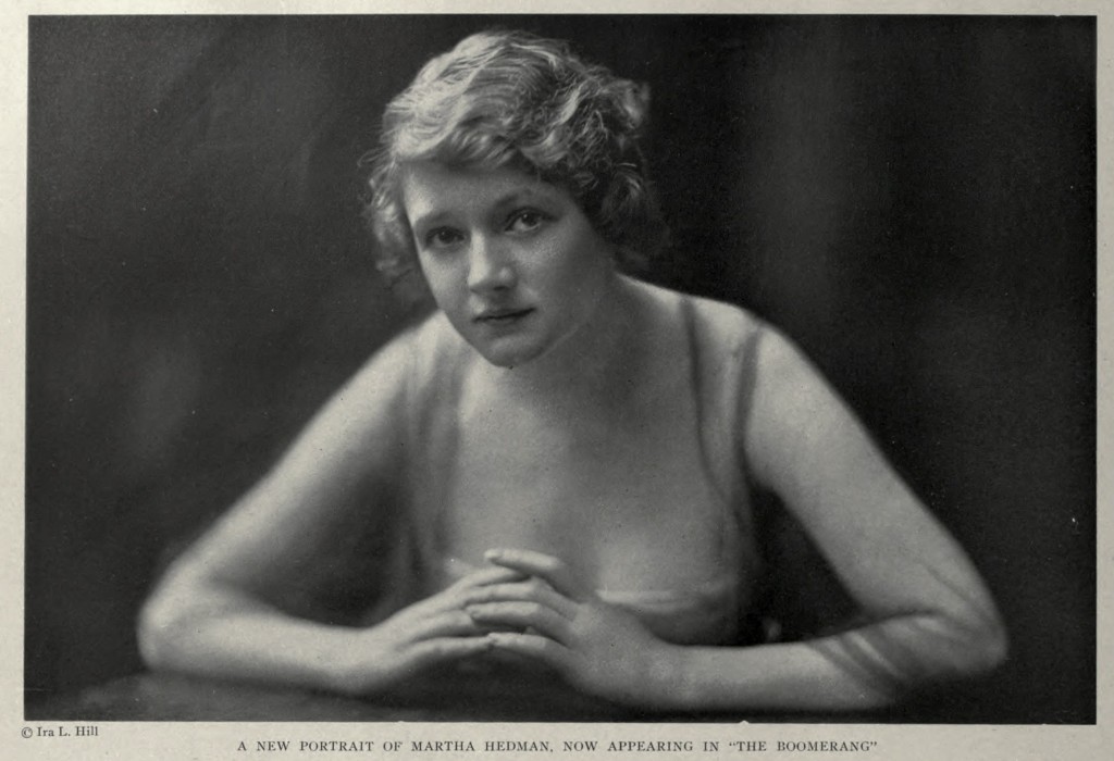 Martha Hedman Portrait circa 1916