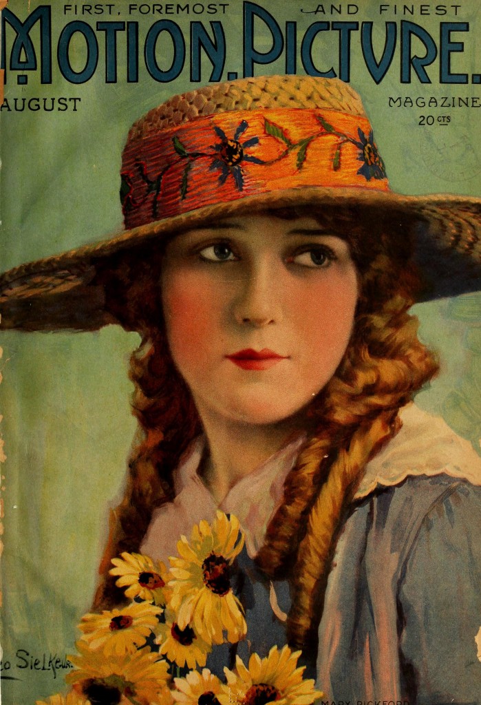 Mary Pickford Motion Picture Magazine Cover Portrait 1919