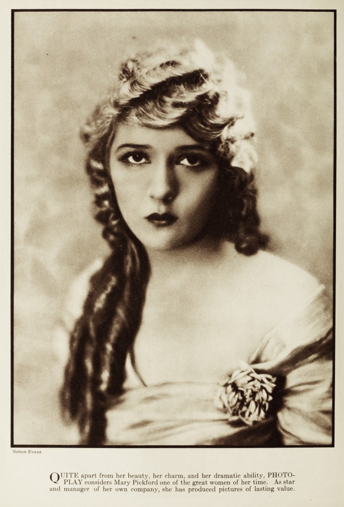 Mary Pickford Portrait circa 1921
