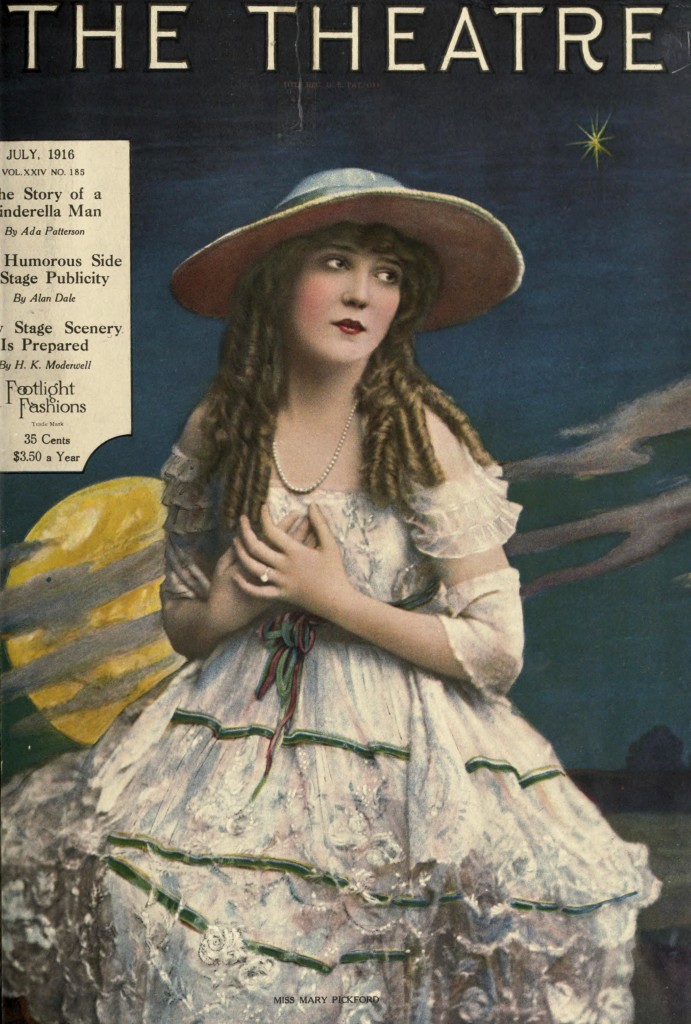 Mary Pickford - Theater Magazine Cover Portrait circa 1916