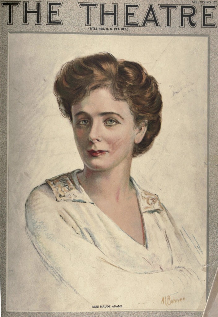 Maude Adams - Theater Magazine Cover Portrait circa 1914