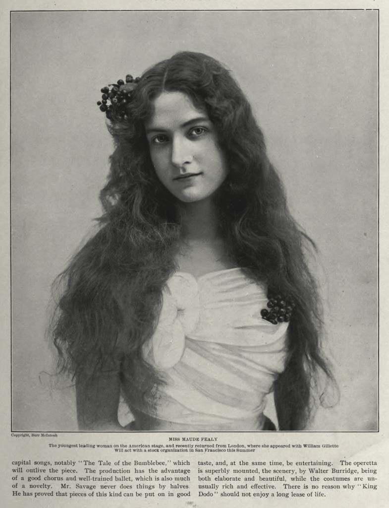 Maude Fealy Portrait circa 1902