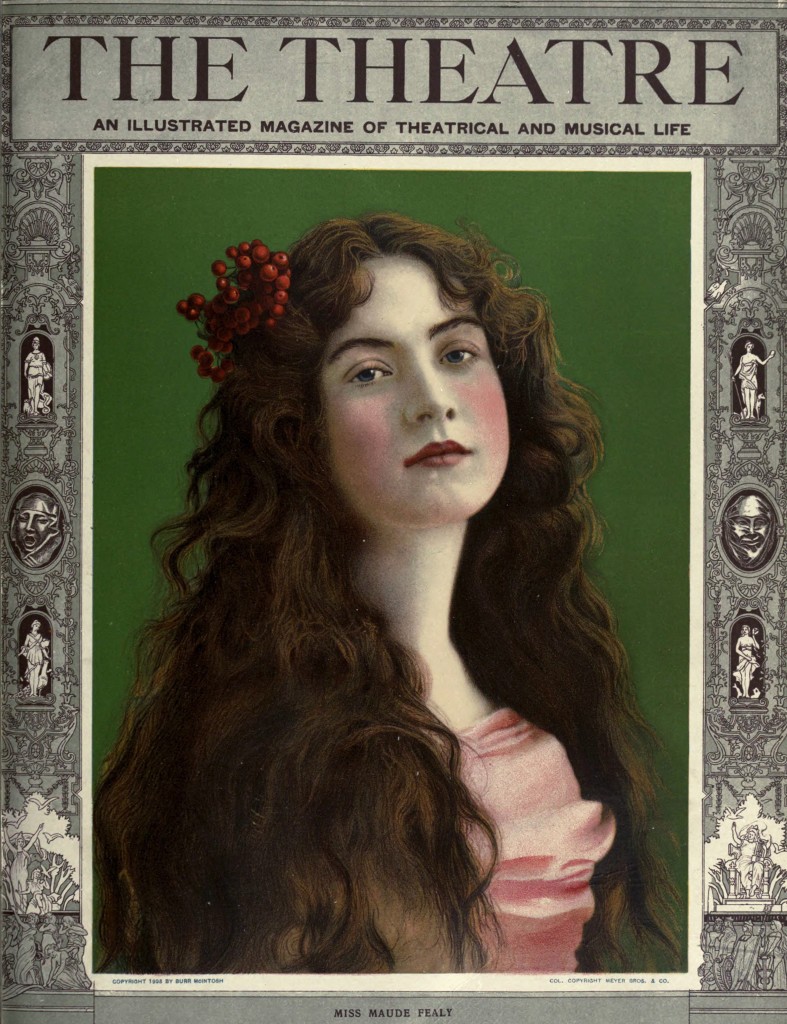 Maude Fealy - Theater Magazine Cover Portrait circa 1903