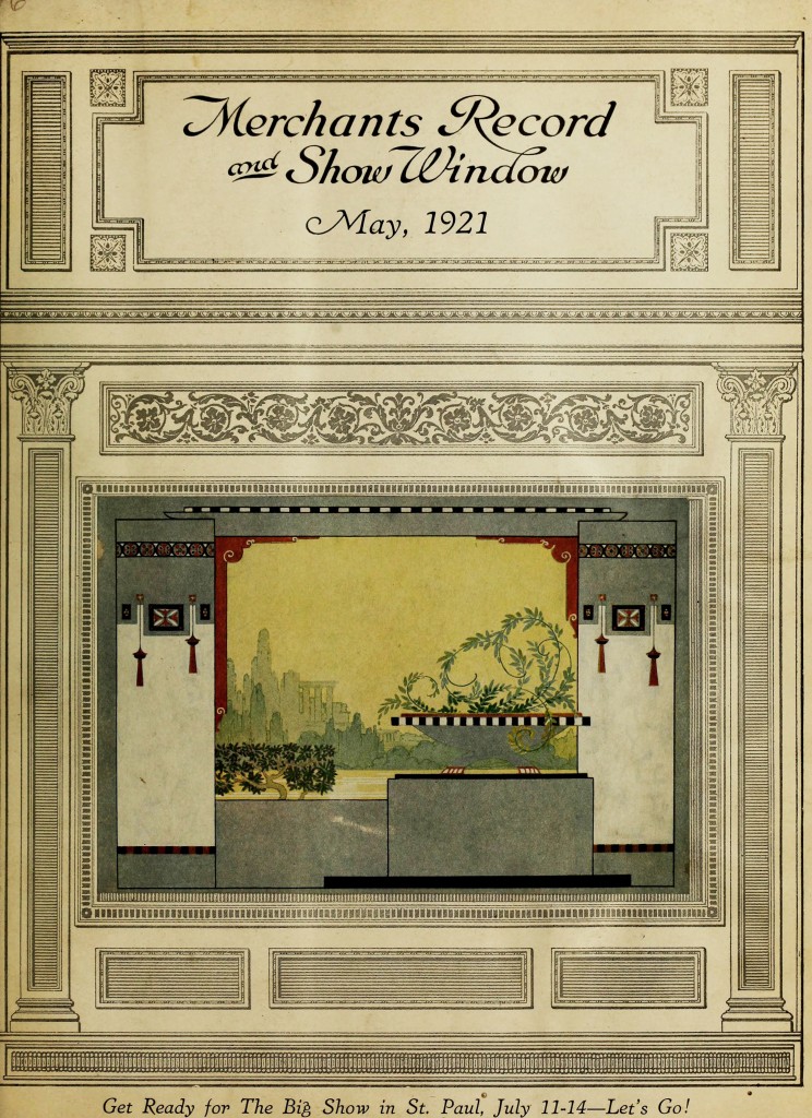 May 1921 -  Merchants Record and Show Window Magazine Covers