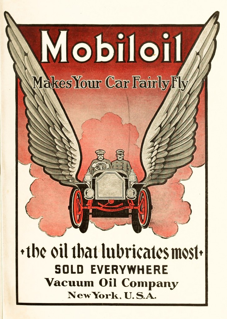 Mobil Oil Advertisement 1910
