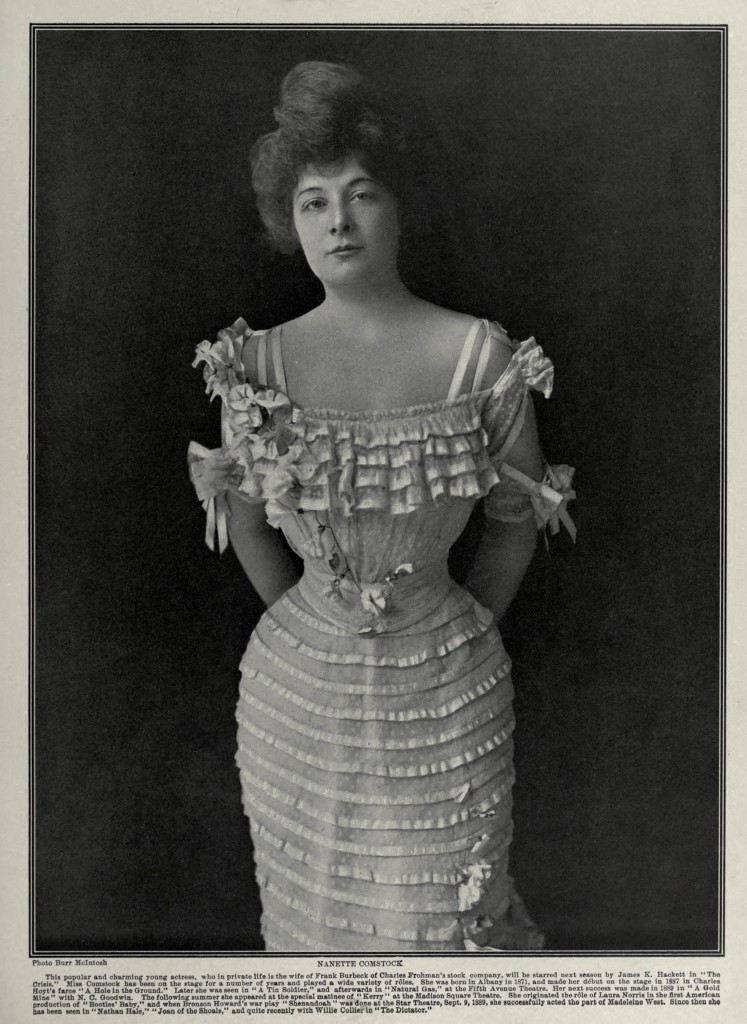 Nanette Comstock Portrait circa 1904