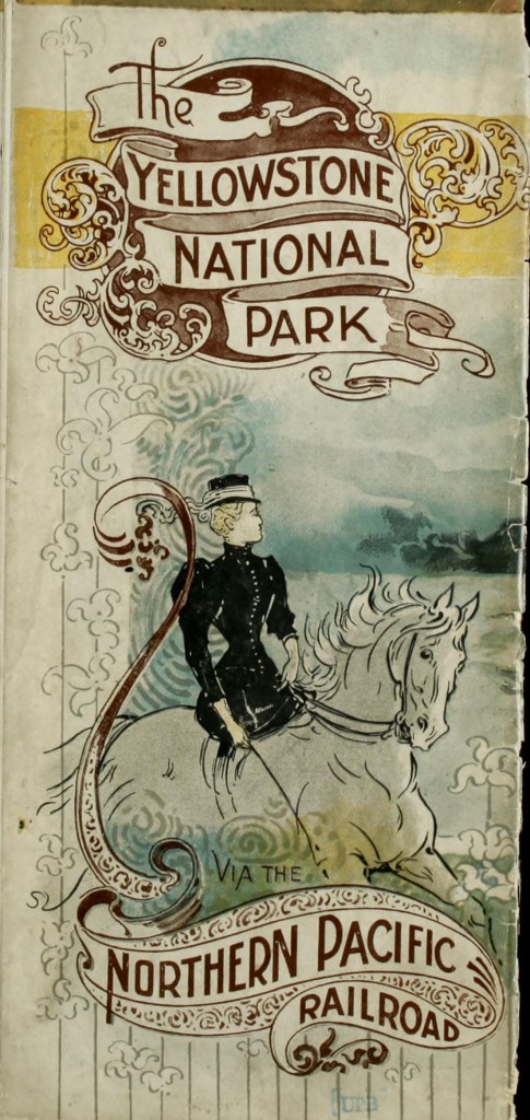 Northern Pacific Railway Yellowstone National Park 1895 - Cover Image