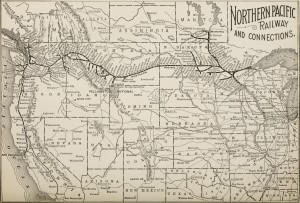 Route Map - Northern Pacific Railway Wonderland Route 1897