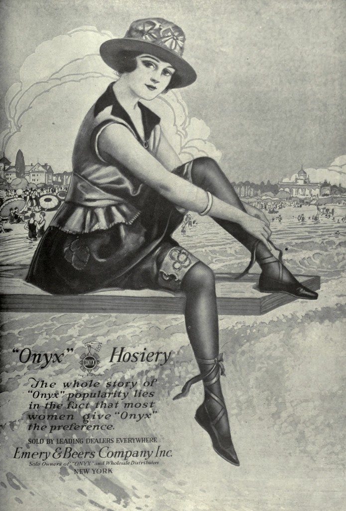 Onyx Hosiery Ad - Emery And Beers Company circa 1919