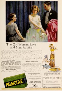 Palmolive Soap Ad Circa 1921 The Girl Women Envy And Men Admire