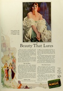 Palmolive Soap Ad Circa 1923 Beauty That Lures
