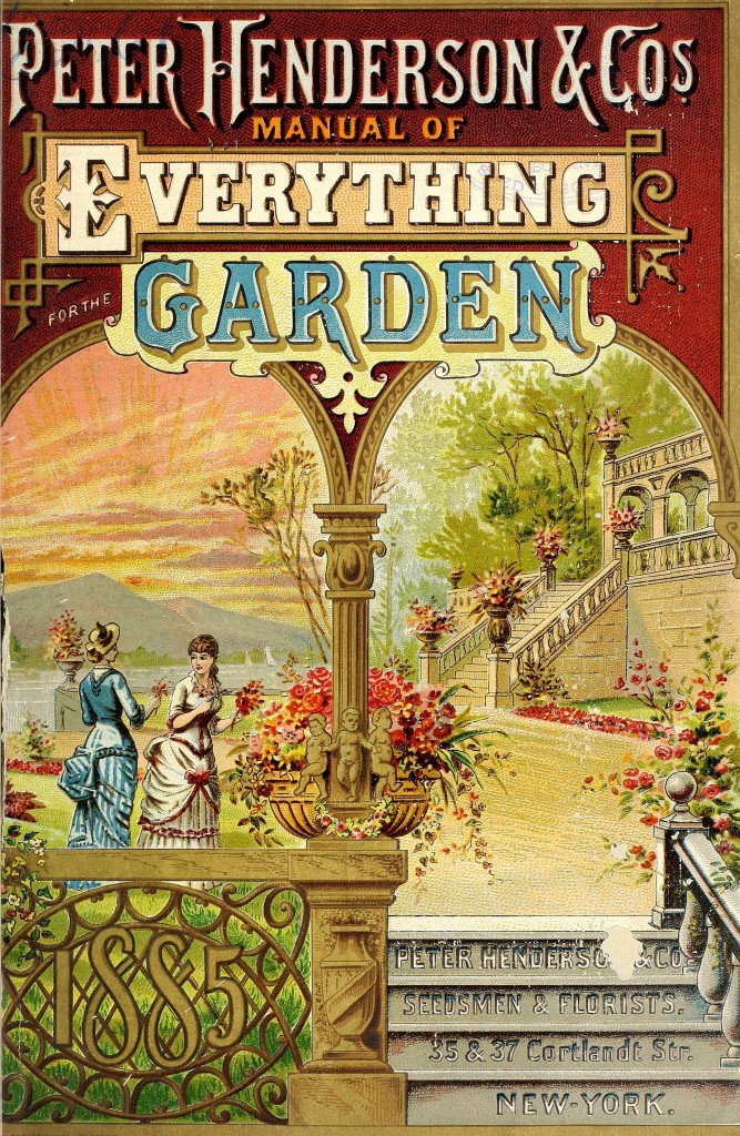 Peter Henderson Co Seed Catalog Cover circa 1885