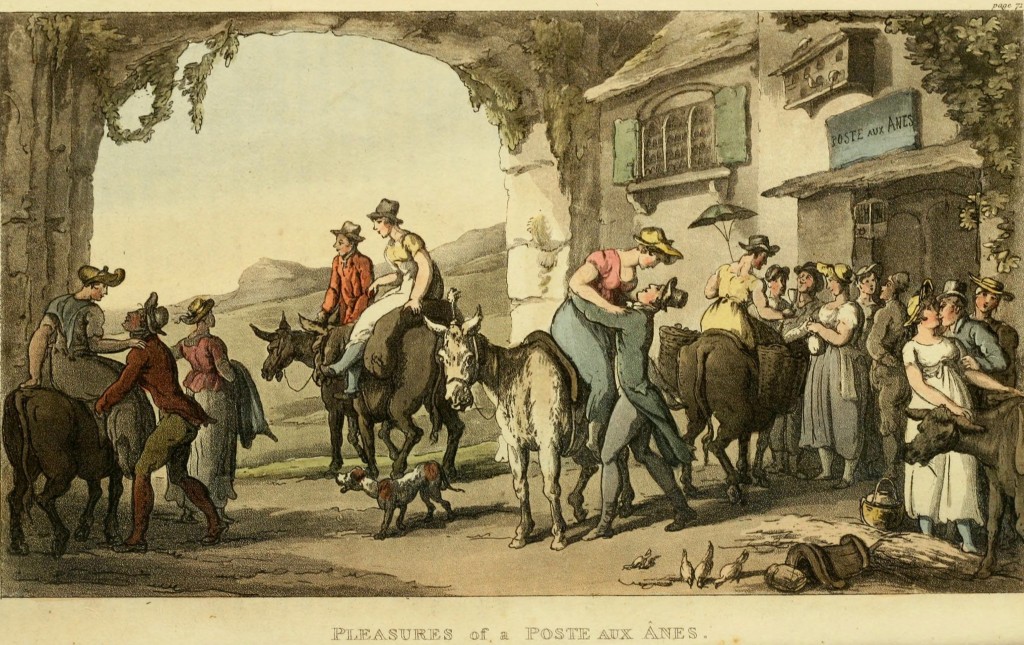 Pleasures at the Donkey Station circa 1817