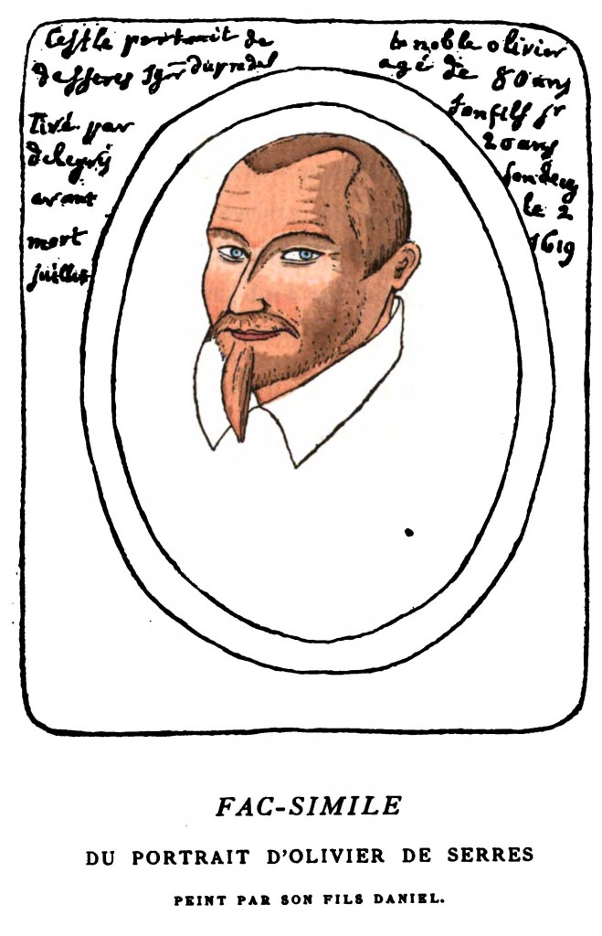 Olivier de Serres 1539-1619 Portrait by His Son Daniel
