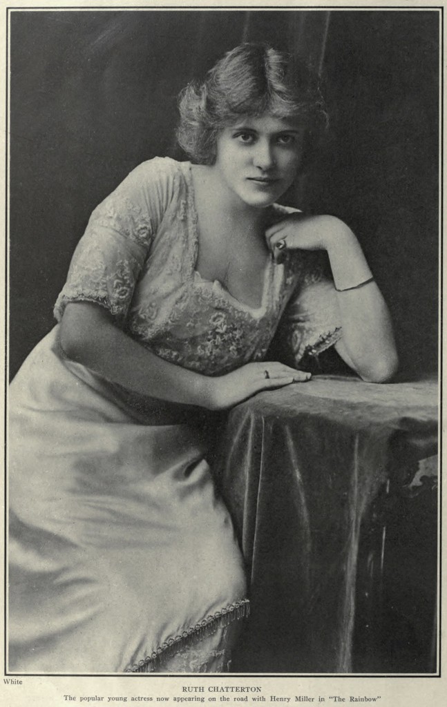 Ruth Chatterton Portrait circa 1912