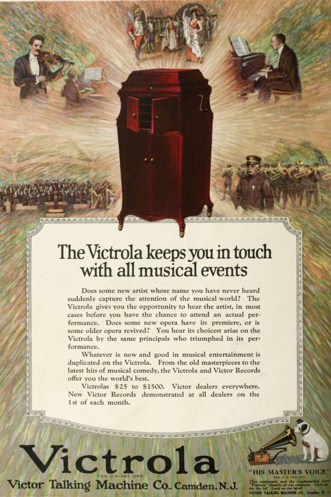 Victor Records Advertisement 1921