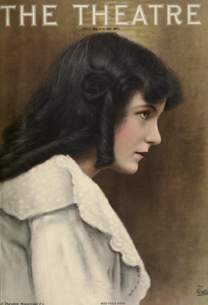 Viola Dana - Theater Magazine Cover Portrait circa 1913
