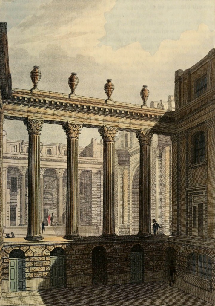 Bank of England, Bullion-Yard, London circa 1811