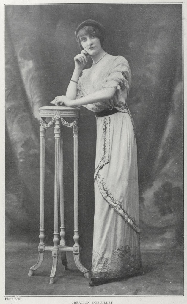Doeuillet Dress circa 1911