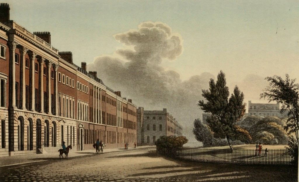 Grosvenor Square, London circa 1813