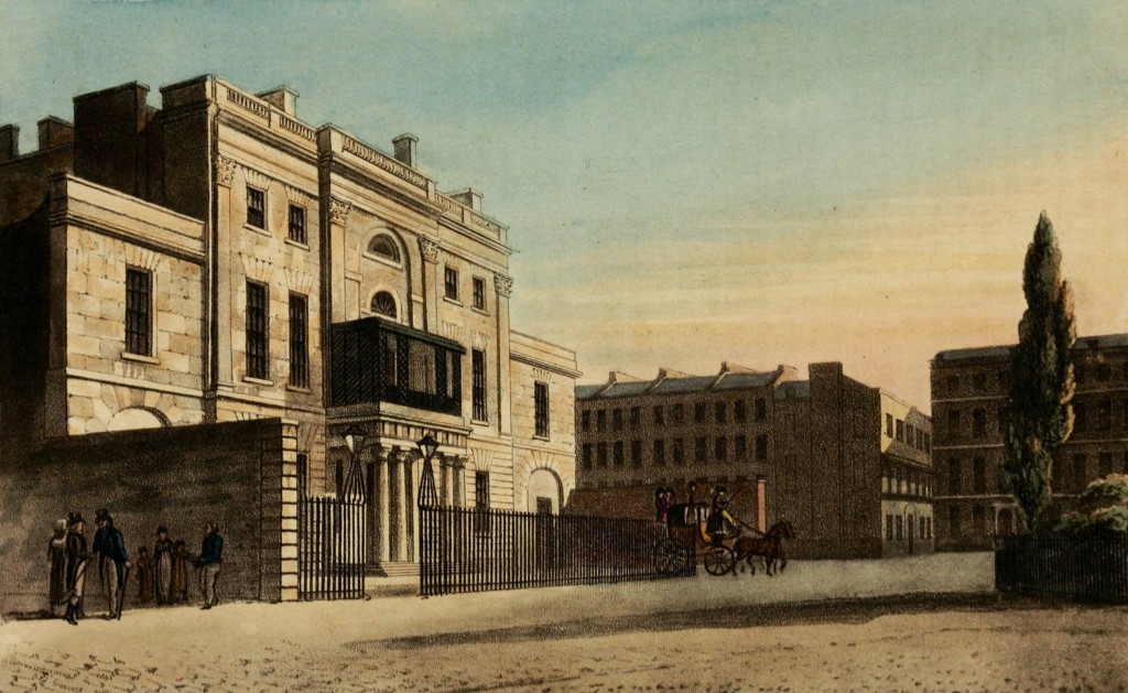 Manchester Square, London circa 1813