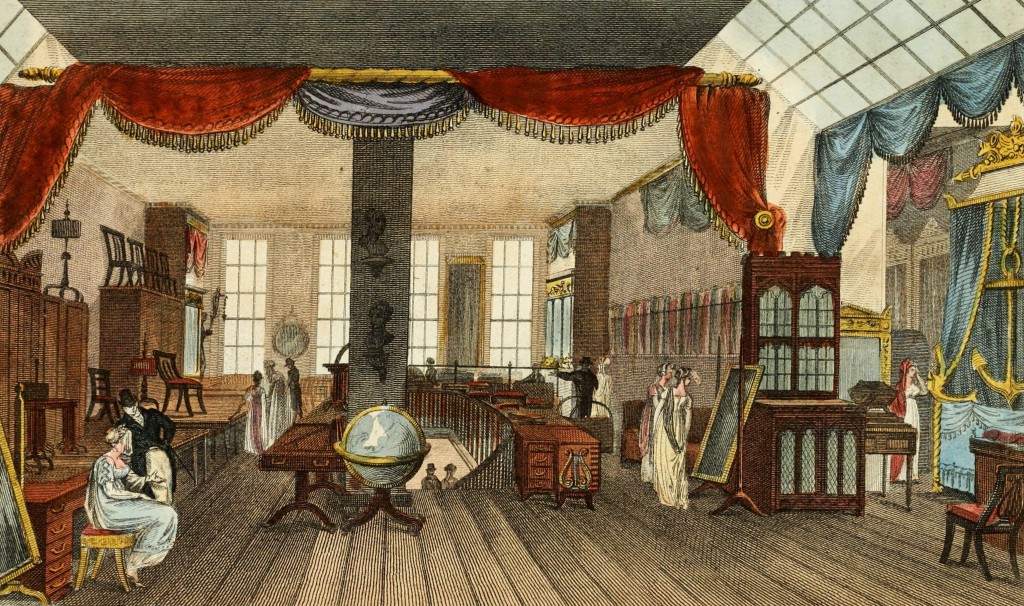 Morgan and Sanders, Catherine Street, London circa 1809