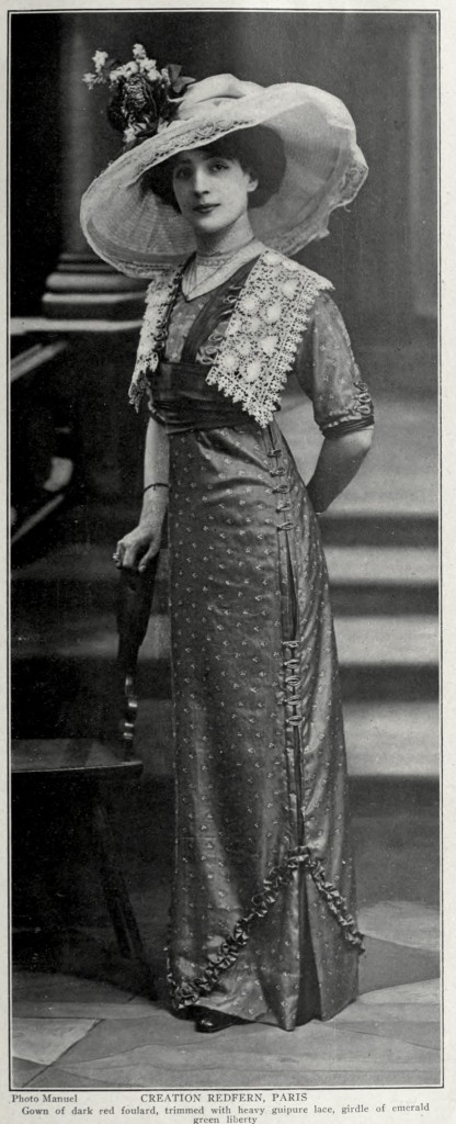 Redfern Dress circa 1911