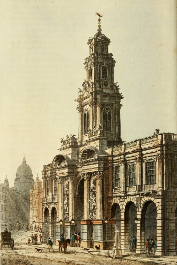 Royal Exchange London circa 1812